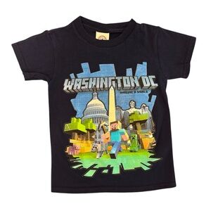 Minecraft Washington D.C. T-Shirt Kids Size XS